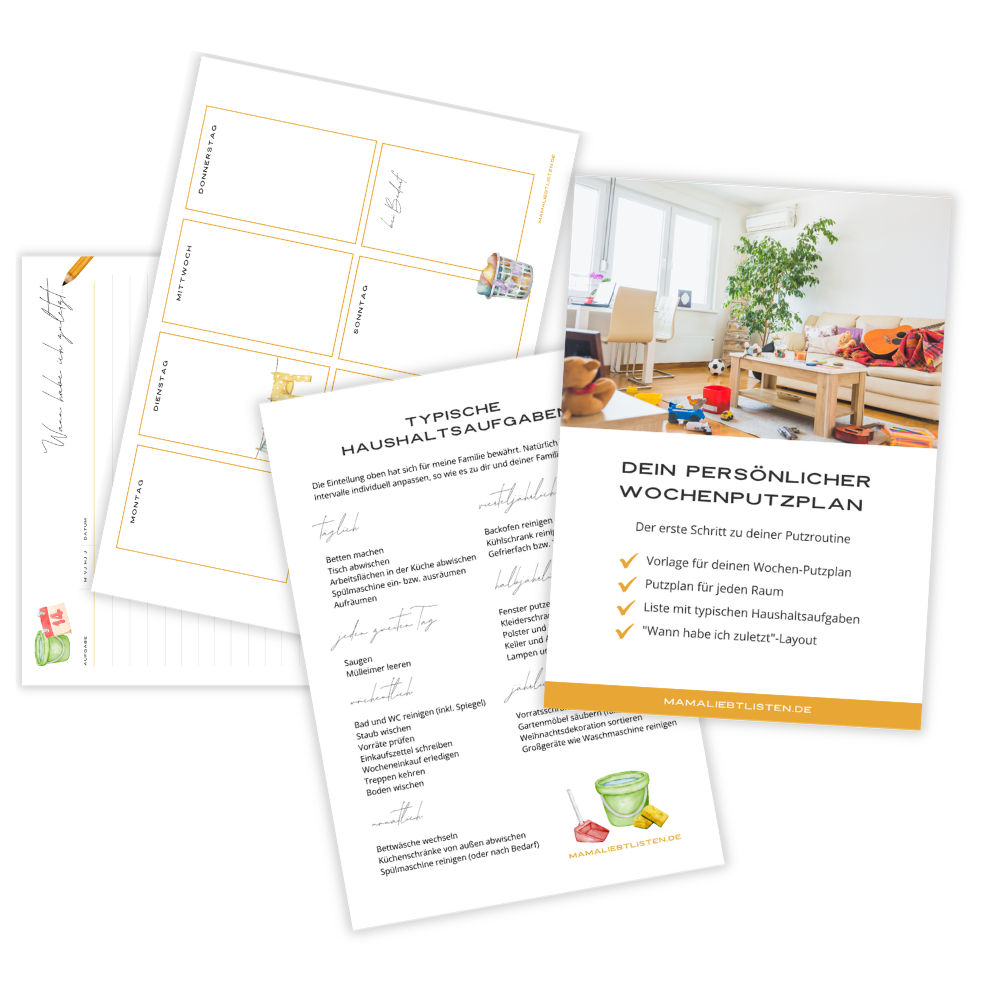 Mockup Freebie Putzroutine